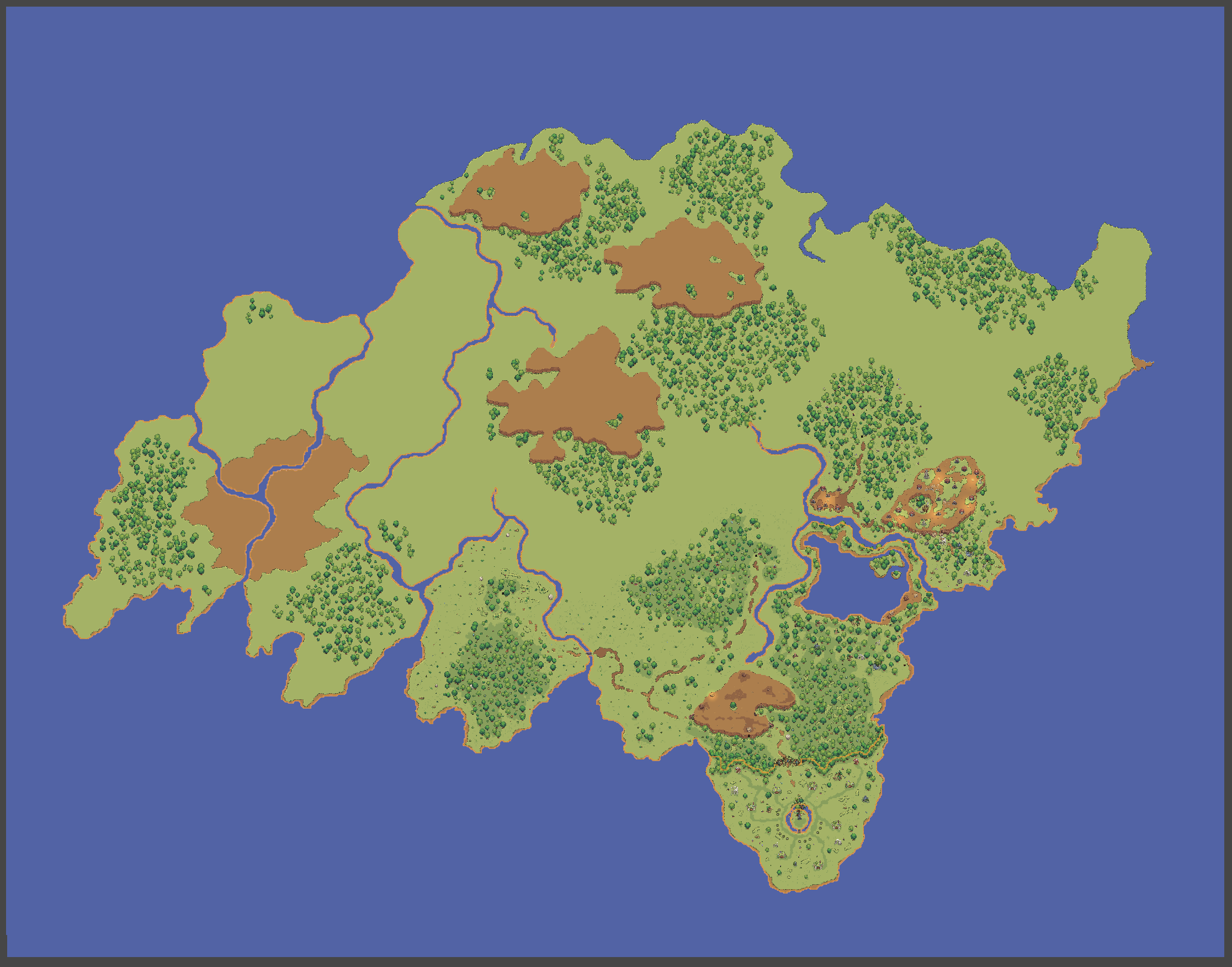 Mapa da Ilha Rukora